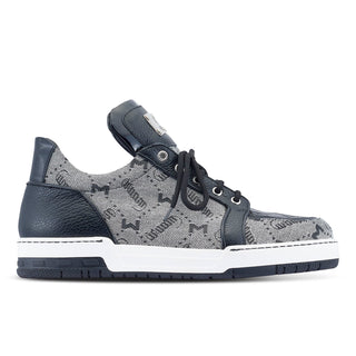 Mauri Supreme 8440/1 Exotic Crocodile Skin / Fabric / Calf-Skin Leather Sneakers (MA5490)-AmbrogioShoes