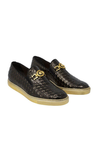 Mauri Symphony Brown Homer Fabric Casual Sneakers 8584 (MA5122)