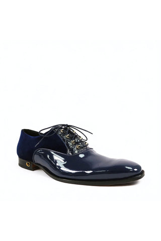Mauri Tycoon 4993 Alligator/ Velvet / Patent Formal / Oxfords (MA5476)