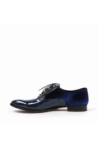 Mauri Tycoon 4993 Alligator/ Velvet / Patent Formal / Oxfords (MA5476)