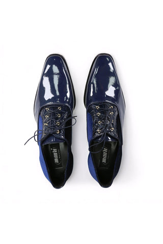 Mauri Tycoon 4993 Alligator/ Velvet / Patent Formal / Oxfords (MA5476)
