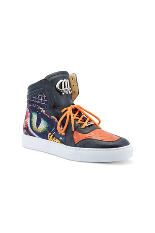 Mauri Vision 8466/1 Crocodile & Leather Sneakers (MA5546)