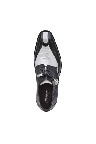 Mauri Whispers 3070 Acre Raindrops & Black Alligator / Ostrich Leg Derby (MA5256)