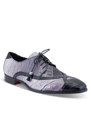 Mauri X-Factor 4992 Gray Combo Alligator Derby (MA5464)