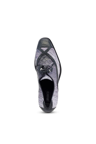 Mauri X-Factor 4992 Gray Combo Alligator Derby (MA5464)