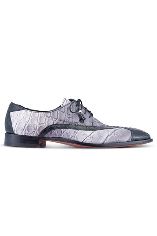 Mauri X-Factor 4992 Gray Combo Alligator Derby (MA5464)