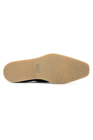 Meo 3 Suede & Crocodile Loafer - Gray-Dellamoda
