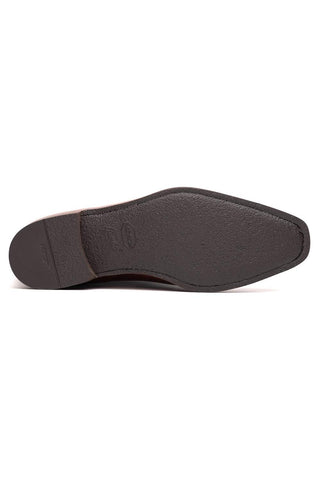 Meo Leather Loafer - Cognac-Dellamoda