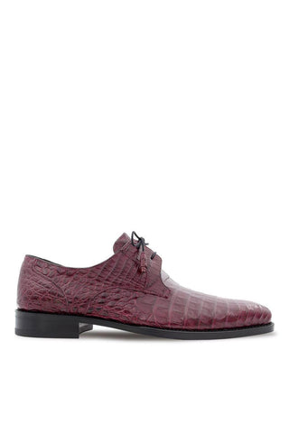 Mezlan 13584-F Anderson Exotic Crocodile Derby (MZ1001)-AmbrogioShoes