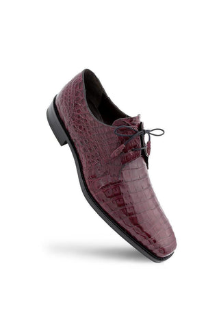 Mezlan 13584-F Anderson Exotic Crocodile Derby (MZ1001)-AmbrogioShoes