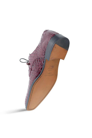 Mezlan 13584-F Anderson Exotic Crocodile Derby (MZ1001)-AmbrogioShoes