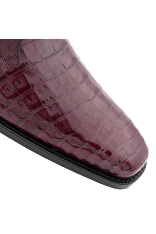 Mezlan 13584-F Anderson Exotic Crocodile Derby (MZ1001)-AmbrogioShoes