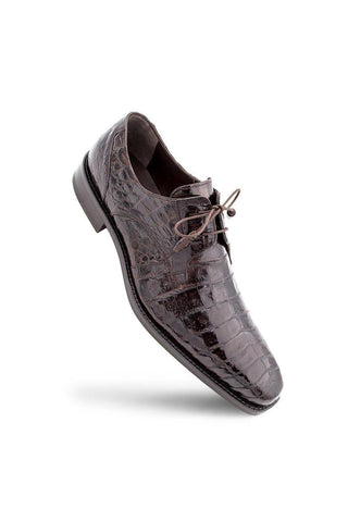 Mezlan 13584-F Anderson Exotic Crocodile Derby (MZ1001)-AmbrogioShoes