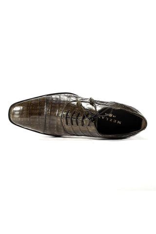 Mezlan 13993-F Dublin Crocodile Cap-Toe Oxford