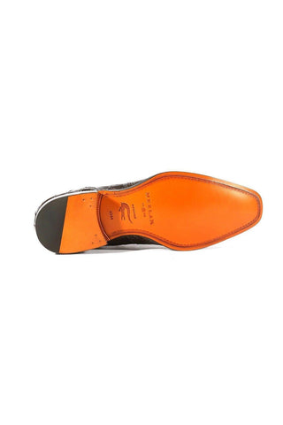 Mezlan 13993-F Dublin Crocodile Cap-Toe Oxford