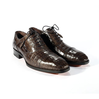 Mezlan 13993-F Dublin Genuine Crocodile Cap-Toe Oxfords (MZ3321)-AmbrogioShoes