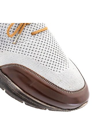 Mezlan 21027 Piedra Perforated Fabric & Leather Sneaker(MZ3938)