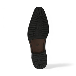 Mezlan 21082 Men's Shoes Deer / Calf-Skin Leather Wingtip Derby (MZ3828)-AmbrogioShoes