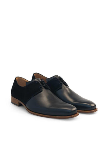 Mezlan 21434 Suede / Leather Lace-up Derby (MZ3823)