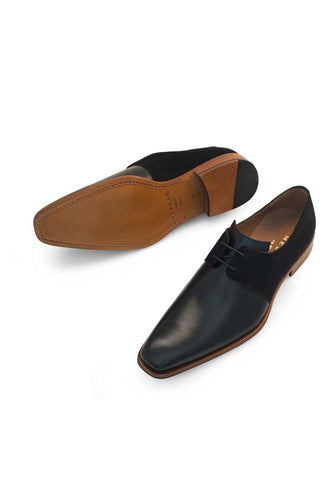 Mezlan 21434 Suede / Leather Lace-up Derby (MZ3823)