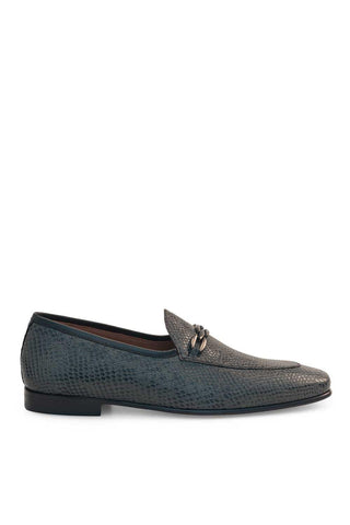 Mezlan 21445 Snake-Embossed Leather Slip-On Loafer (MZ3899)