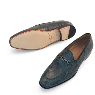 Mezlan 21445 Snake-Print Leather Slip-On Loafer (MZ3899)-AmbrogioShoes