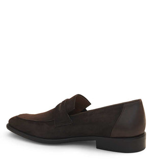 Mezlan 21470 Men's Shoes Suede Leather Penny Loafer (MZ3800)-AmbrogioShoes