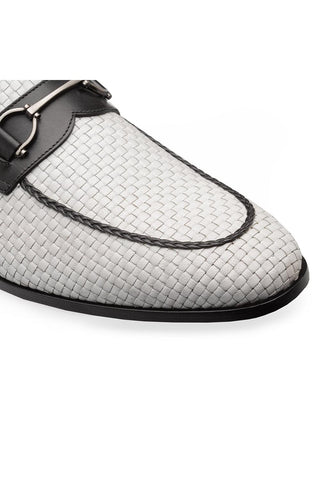 Mezlan 21503 Salva Woven Slip On Horsebit Loafer (MZ3896)-AmbrogioShoes