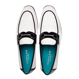 Mezlan 21503 Salva Woven Slip On Horsebit Loafer (MZ3896)-AmbrogioShoes