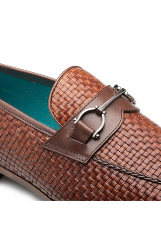 Mezlan 21503 Salva Woven Slip On Horsebit Loafer (MZ3896)