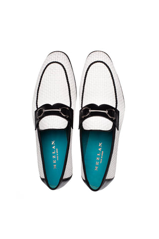 Mezlan 21503 Salva Woven Slip On Horsebit Loafer (MZ3896)