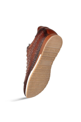 Mezlan 21577 Portico Laser-Embossed Leather Sneaker (MZ3898)