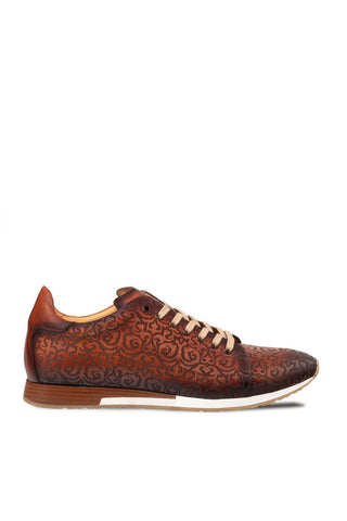 Mezlan 21577 Portico Laser-Embossed Leather Sneaker (MZ3898)