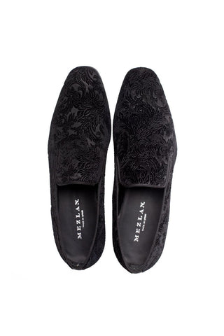 Mezlan 21578 Travolta Laser Velvet Loafer