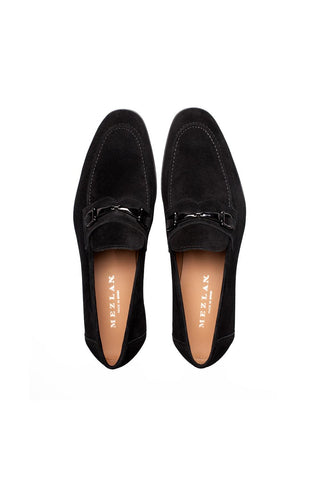 Mezlan 21735 Bracco Men’s Shoes Suede Horsebit Slip-On Loafer (MZ3911)-AmbrogioShoes