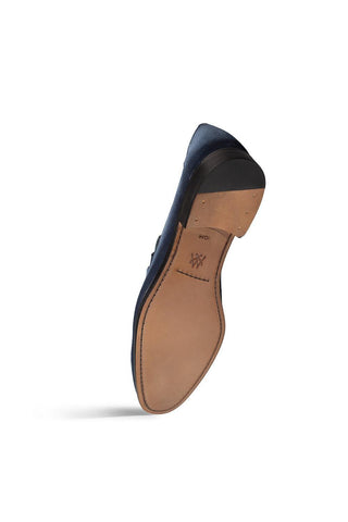 Mezlan 21735 Bracco Men’s Shoes Suede Horsebit Slip-On Loafer (MZ3911)