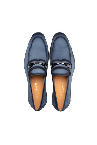 Mezlan 21735 Bracco Men’s Shoes Suede Horsebit Slip-On Loafer (MZ3911)