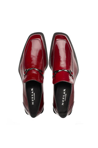 Mezlan 21738 Accola Calf-Skin Patent Leather Horse-Bit Loafers (MZ3920)-AmbrogioShoes