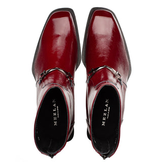 Mezlan 21739 Buscemi Hi-Shine Leather Horse-Bit Boot-AmbrogioShoes