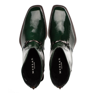 Mezlan 21739 Buscemi Hi-Shine Leather Horse-Bit Boot-AmbrogioShoes