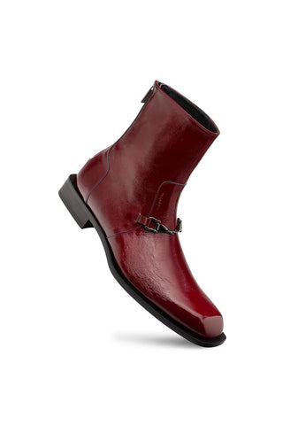 Mezlan 21739 Buscemi Hi-Shine Leather Horse-Bit Boot