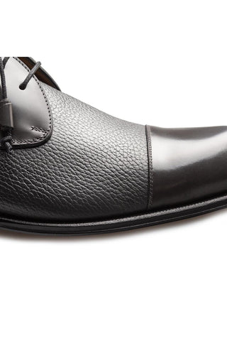 Mezlan 21744 Capello Men’s Shoes Hi-Shine / Textured Calf-Skin Leather Derby (MZ3917)-AmbrogioShoes