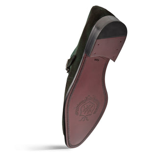 Mezlan 21745 Diesel Suede Single Monk-Strap-AmbrogioShoes