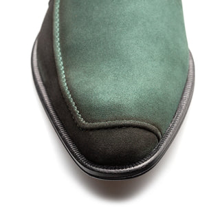 Mezlan 21745 Diesel Suede Single Monk-Strap-AmbrogioShoes