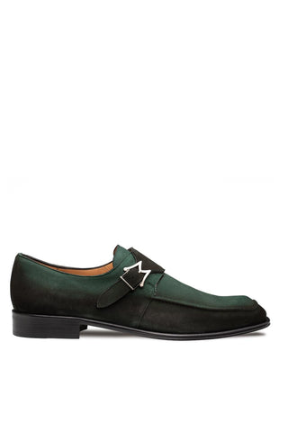 Mezlan 21745 Diesel Suede Single Monk-Strap
