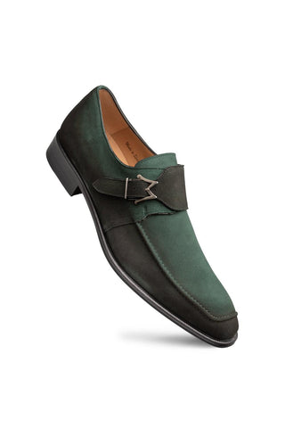 Mezlan 21745 Diesel Suede Single Monk-Strap