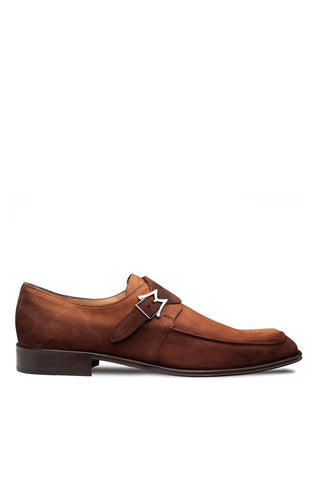 Mezlan 21745 Diesel Suede Single Monk-Strap