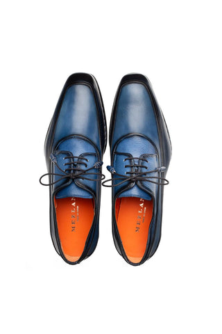 Mezlan 21746 Bowery Leather & Deer Derby-AmbrogioShoes