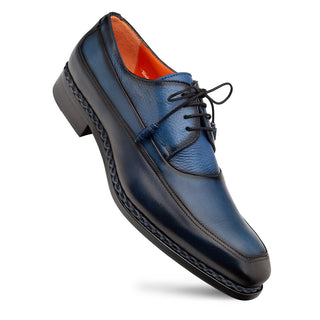 Mezlan 21746 Bowery Leather & Deer Derby-AmbrogioShoes