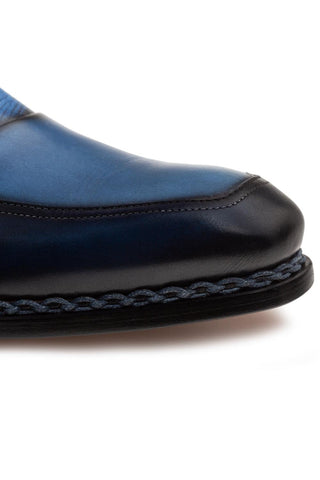 Mezlan 21746 Bowery Leather & Deer Derby